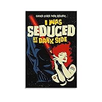 ARAasb Art Poster Seduced by The Dark Side by Butcher Billy Canvas Wall Art Canvas Painting Wall Art Poster for Bedroom Living Room Decor 16x24inch(40x60cm) Unframe-style-6