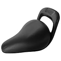 Bike Seat for Kids Waterproof Bike Saddle Handled PU Bicycle Seat Stylish Curved Replacement Kids Bike Seat