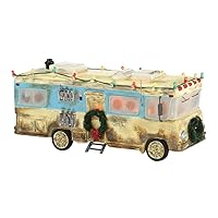 Department 56 Snow Village National Lampoon's Christmas Vacation Cousin Eddie's RV Lit Figurine, 7.87 Inch, Multicolor
