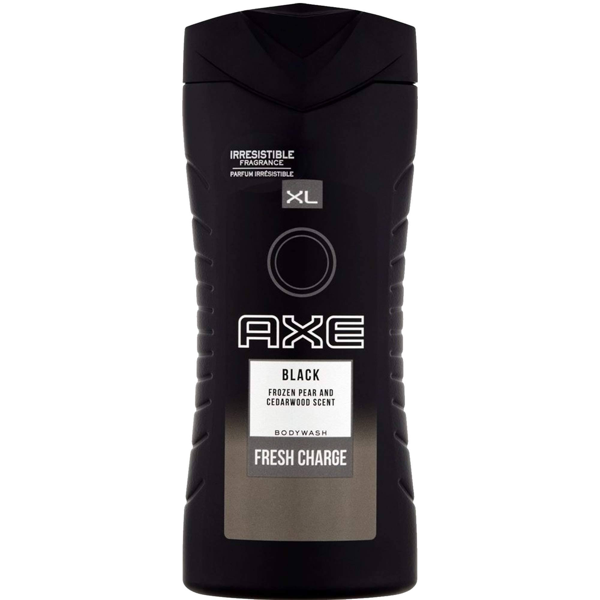 Axe Body Wash For Men, Black, Frozen Pear and Cedarwood Scent, Fresh Charge Shower Gel for Body, 3 Pk x 13.52 Fl.Oz each