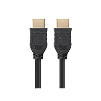 Monoprice HDMI Cable - High Speed, 4k@60Hz, 10.2Gbps, CL2, 32AWG, 10 Feet, Black - Commercial Series