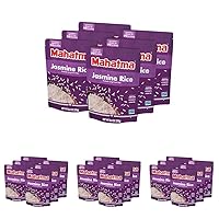 Mahatma Ready to Heat Jasmine Rice, Precooked Rice, Microwaveable in 90 Seconds, Six 8.8-Ounce Bags (Pack of 4)