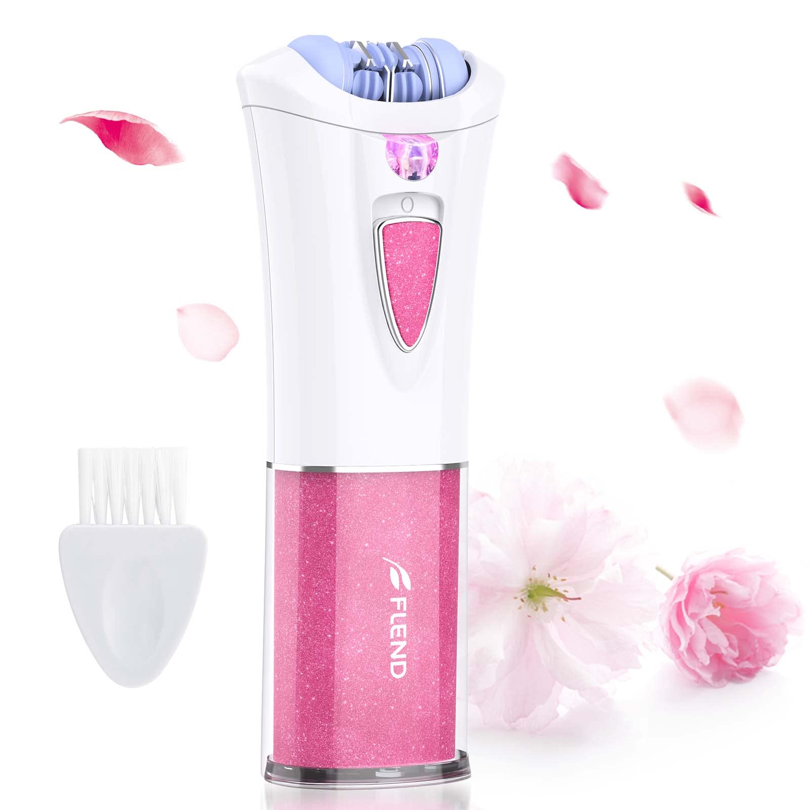 Finishing Touch Flawless Facial Hair Remover for Women, Electric Face Razor  for Women with LED Light for Instant and Painless Hair Removal, Pink  Crystal & Rose Gold - Walmart.com