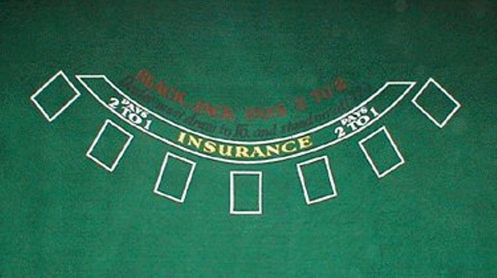 Brybelly Deluxe 36 X 72 Inch Blackjack Felt Table Layout - Comes with Free Deck of Cards!