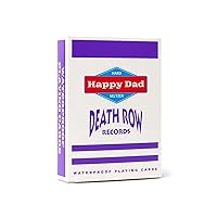Happy Dad x Death Row Playing Cards, Waterproof Playing Cards, Plastic Playing Cards, Deck of Cards, Poker Cards