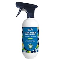 Pet Stain and Odor Remover Foaming Spray, Plant-Based Carpet Stain Remover - Urine Odor Eliminator Enzyme Cleaner - Juniper Leaf Scent - Made in The USA - 16 Ounce (Pack of 1)
