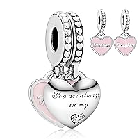 Annmors 925 Sterling Silver Charms for Bracelets and Necklaces Symbol of Color Dangle Pendants Beads Charms Jewelry Gift for Women Girls