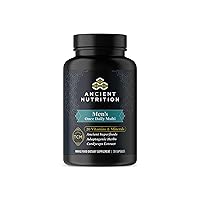 Ancient Nutrition Multivitamin for Men, Multi Men's Once Daily Vitamin Supplement, Vitamin A, B, K2, Magnesium, Supports Immune System, 30 Ct
