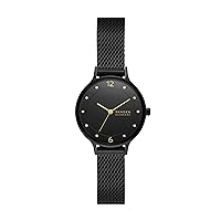 Skagen Anita Women's Watch with Stainless Steel Mesh or Leather Band