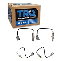 TRQ 4pc O2 02 Oxygen Sensor Set Upstream & Downstream Kit for Lexus Toyota