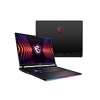 EXCaliberPC [2024] MSI Raider GE78 HX 14VHG-601US (Intel Core i9-14900HX, 64GB DDR5 RAM, 2TB NVMe SSD, NVIDIA GeForce RTX 4080, 17