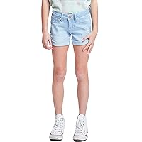 YMI Girls' Essential Mid Rise Cuffed Shorts