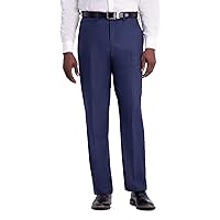 Haggar Men's Classic Fit Soild Stretch Suit Separate Pant (Regular and Big and Tall)