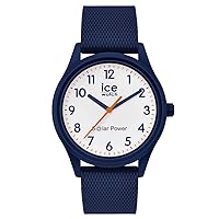 Ice-Watch - ICE Solar Power Blue Mesh - Blue Men's / Unisex Watch with Silicone Strap - 018480 (Small), blue, Ribbon