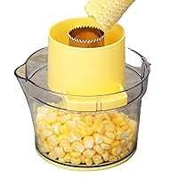 Corn Garlic Peeler, Multifunctional 4 in 1 Corn Peeler, Corn Peeler, Corn Thresher, Corn Kernel Remover, Ginger Grater, Corn Cob Remover Kitchen