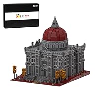 Medieval Sanctuary Building Set, 18222PCS Medieval Western Magic Game World Giant Sanctuary Modular Building Kit, Sanctuary Architecture Model Creative Collection Building Set for Kids