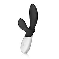 LELO Loki Wave Prostate Toy Anal Plug for Men Male Sex Toys with Wavemotion Technology, Obsidian Black
