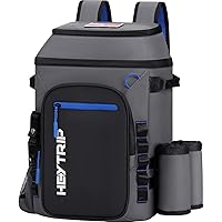 Heytrip Backpack Cooler 36/54 Cans Insulated Waterproof Cooler Bag for 20 Hours Cold Retention, Leak-Proof Cooler with Sternum Strap and Multi-Compartments
