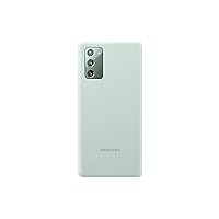 Samsung Electronics Samsung Galaxy Note 20 Case, Silicone Back Protective Cover - Mint (US Version ) (EF-PN980TMEGUS)