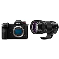 Panasonic LUMIX S1 Full Frame Mirrorless Camera with Panasonic LUMIX S PRO 70-200mm F4 Telephoto Lens