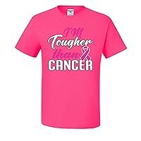Im Tougher Than Cancer Breast Cancer Awareness Mens T-Shirts