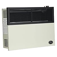 Ashley Hearth Products 17,000 BTU Direct Vent Liquid Propane Wall Mounted Heater with Piezo Lightning, Safety Pilot and Built in Regulator, Cream