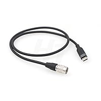 PD Power Bank 12V USB C to Hirose 4 Pin Power Cable for Zoom F4 F8 F8N Audio Recorder