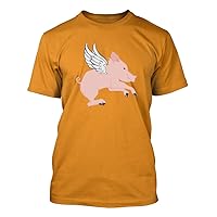 Flying Pig II #226 - A Nice Funny Humor Men's T-Shirt