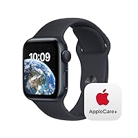 Apple Watch SE GPS 40mm Midnight Aluminum Case with Midnight Sport Band - S/M with AppleCare+ (2 Years)