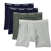 Calvin Klein Men's Underwear Cotton Stretch 4 Pack Boxer Briefs