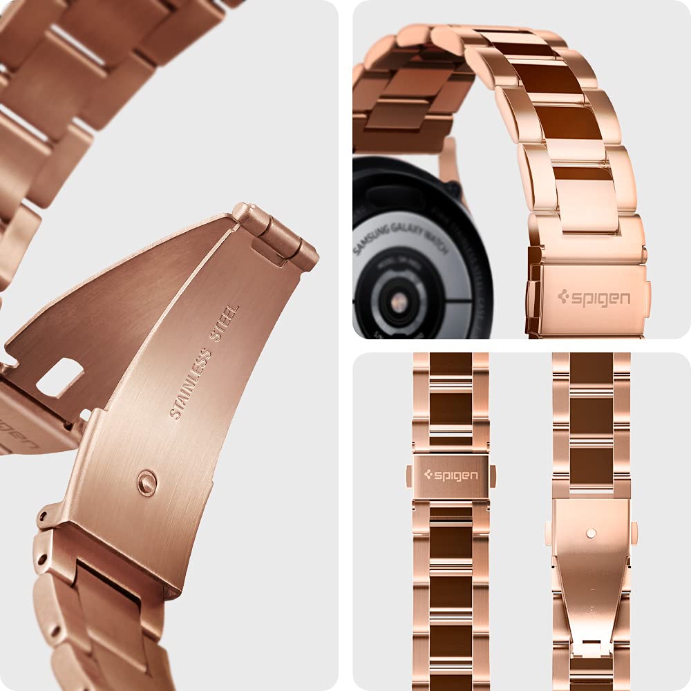 Spigen Modern Fit Designed For Samsung Galaxy Watch5 44/40mm, Galaxy Watch5 Pro 45mm, Galaxy Watch4 44mm/40mm, Galaxy Watch 4 Classic 46mm/42mm, Galaxy Watch 3 41mm, Galaxy Watch Active 1&2, Galaxy Watch 42mm Band Strap