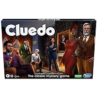 Hasbro Gaming Cluedo Board Game, Reimagined Cluedo Game for 2-6 Players, Mystery Games, Detective Games, Family Games for Kids and Adults