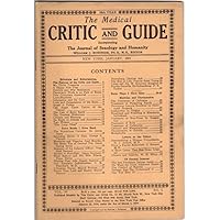 The Medical Critic and Guide, vol. 29, no. 1 (January 1931) (Einstein & War Resistance; Love & Perpetuation of the Race; Leukorrhea in Virgins; Desexualizing a Woman; Syphilis)