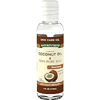 Nature's Truth Coconut Oil Liquid For Skin | 4 oz | Unscented Base Oil | Paraben Free