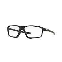 Oakley Men's Ox8076 Crosslink Zero Square Prescription Eyeglass Frames