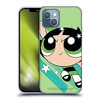 Head Case Designs Officially Licensed The Powerpuff Girls Buttercup Graphics Soft Gel Case Compatible with Apple iPhone 13