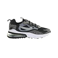 Air Max 270 React SE Lace-Up Grey Synthetic Mens Trainers CN8282 001