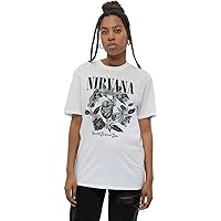 Nirvana T Shirt Heart Shape Box Band Logo Official Mens White Size XL
