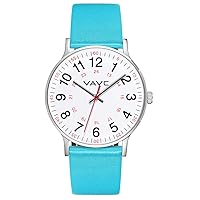 Nurse Watch for Medical Students,Doctors,Women with Second Hand and 24 Hour. Easy to Read Watch