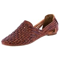 Women's 108 Cognac Authentic Mexican Sandals Huaraches Real Leather
