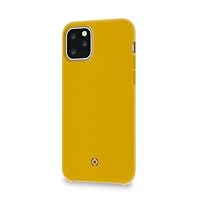 Celly Leaf Cover for iPhone 11 Colour ocher Yellow