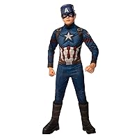 Rubie's Marvel: Avengers Endgame Child's Deluxe Captain America Costume & Mask
