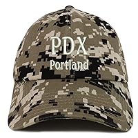 Trendy Apparel Shop PDX Portland Low Profile Soft Cotton Baseball Cap