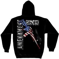 Patriotic Hooded Sweatshirt, 100% Cotton Casual Mens Shirts, Show Your Pride with our 2nd Amendment Ar15 Second Amendment Flag Long Sleeve Sweatshirts for Men or Women (XXX-Large)