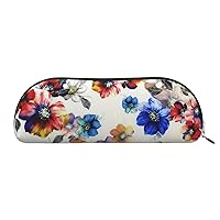 Floral Flower Print Print Cosmetic Bags For Women,Receive Bag Makeup Bag Travel Storage Bag Toiletry Bags Pencil Case
