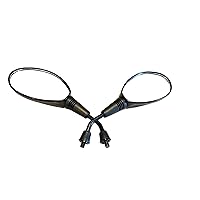 Black Rear View Mirrors Compatible for 2013 Yamaha Super Tenere XTZ1200