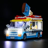 Light kit for Lego City Ice-Cream Truck 60253(Lego Set is not Included) (Classic)