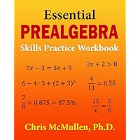 Essential Prealgebra Skills Practice Workbook Essential Prealgebra Skills Practice Workbook Paperback Kindle