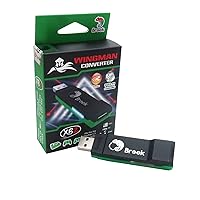 Brook Wingman XB2 Converter for Wireless Controller Adapter for Xbox Retro Consoles and PC, Supports Remap and Adjustable Turbo