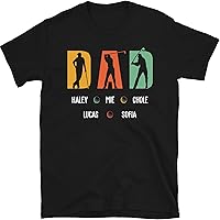 Golfer Dad Custom Shirt, Retro Dad Shirt, Dad Golf Shirt, Golf Lover Gift
